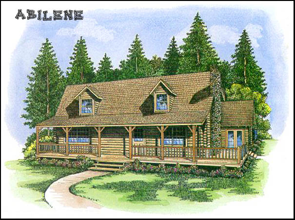 Abilene Cypress Log Homes Builder