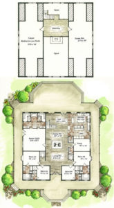 Eldorado Cypress Log Homes Floor Plan Blueprint