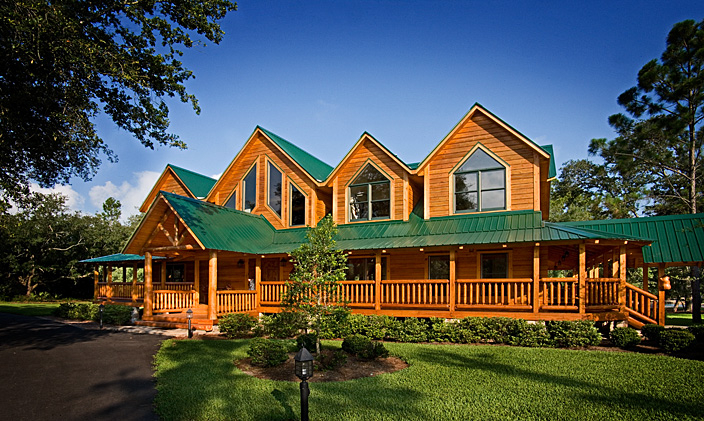 Madison's Dream Cypress Log Home