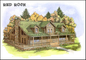 Red Rock Cypress Log Homes Builder