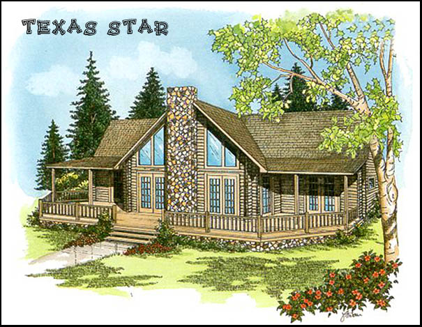 Texas Star Cypress Log Homes Builder