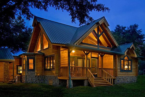 Weston Cypress Log Home Cabin