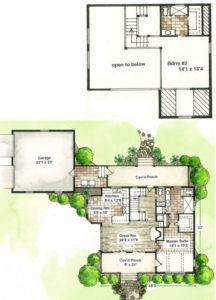 Weston Log Home Floor Plan
